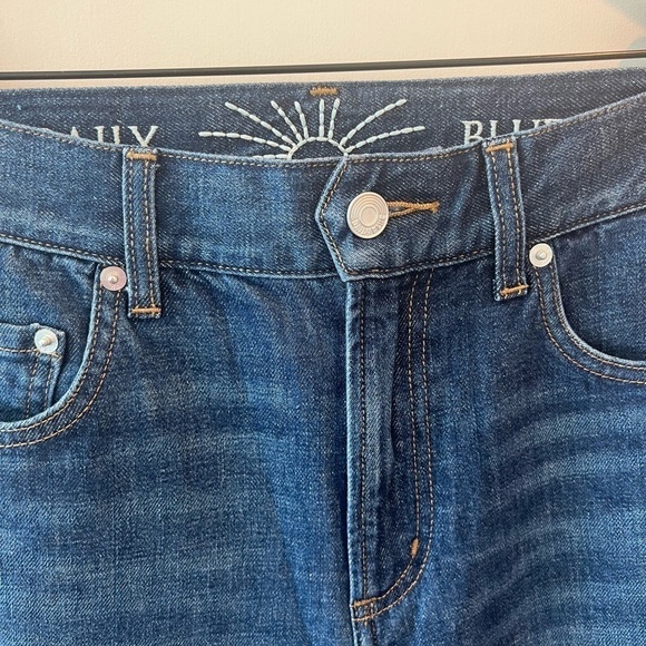 Daily Blue Adriano Goldschmeid Manya Classic Straight Leg Jean in Legacy NWT - Picture 6 of 14